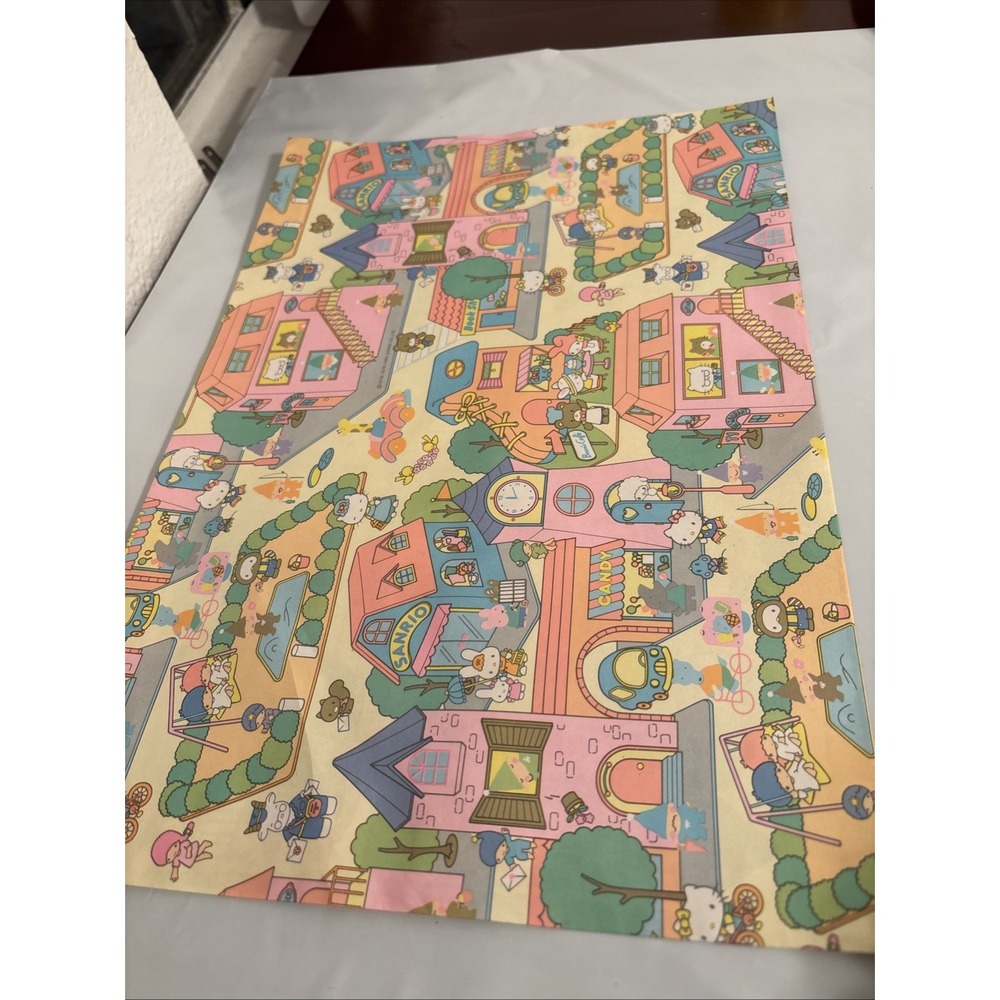 Vintage 1983 Sanrio Hello Kitty Paper Bag,